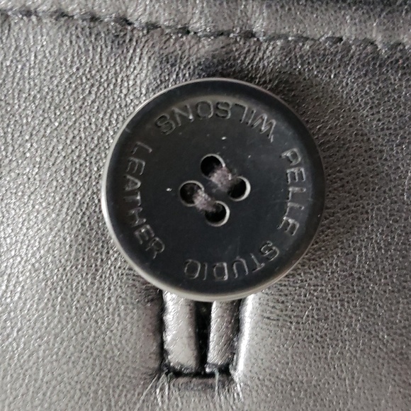 Wilsons Womens Pelle Studio Super Soft Black Leather 3 Button Jacket - Picture 2 of 12